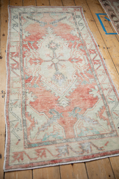 2.5x5 Vintage Distressed Oushak Rug Runner by Old New House® - product image 6 for Resin Society