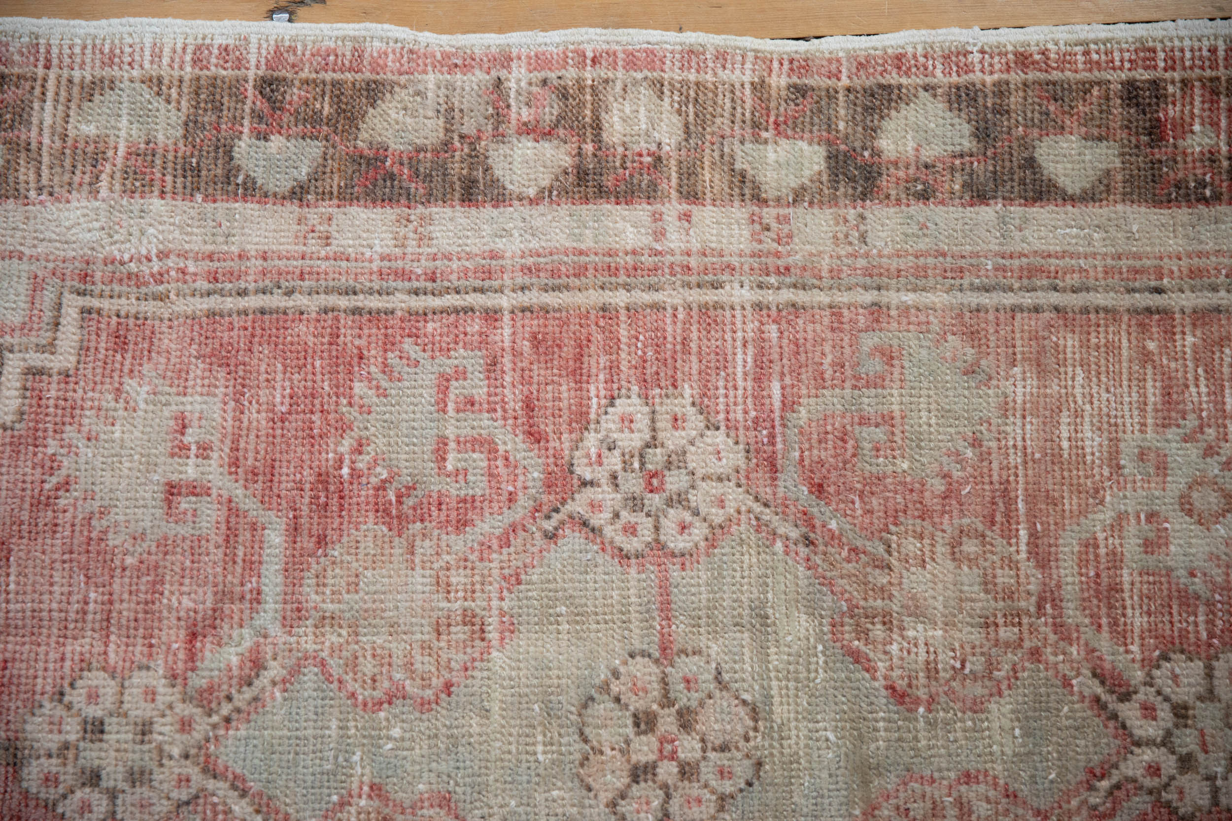 2.5x5 Vintage Distressed Oushak Rug Runner by Old New House® - product image 3 for Resin Society