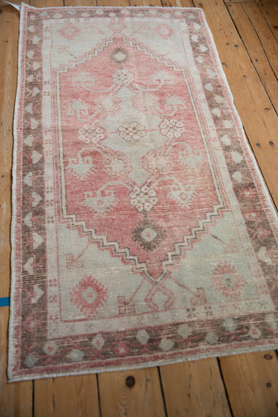 2.5x5 Vintage Distressed Oushak Rug Runner by Old New House® - product image 4 for Resin Society