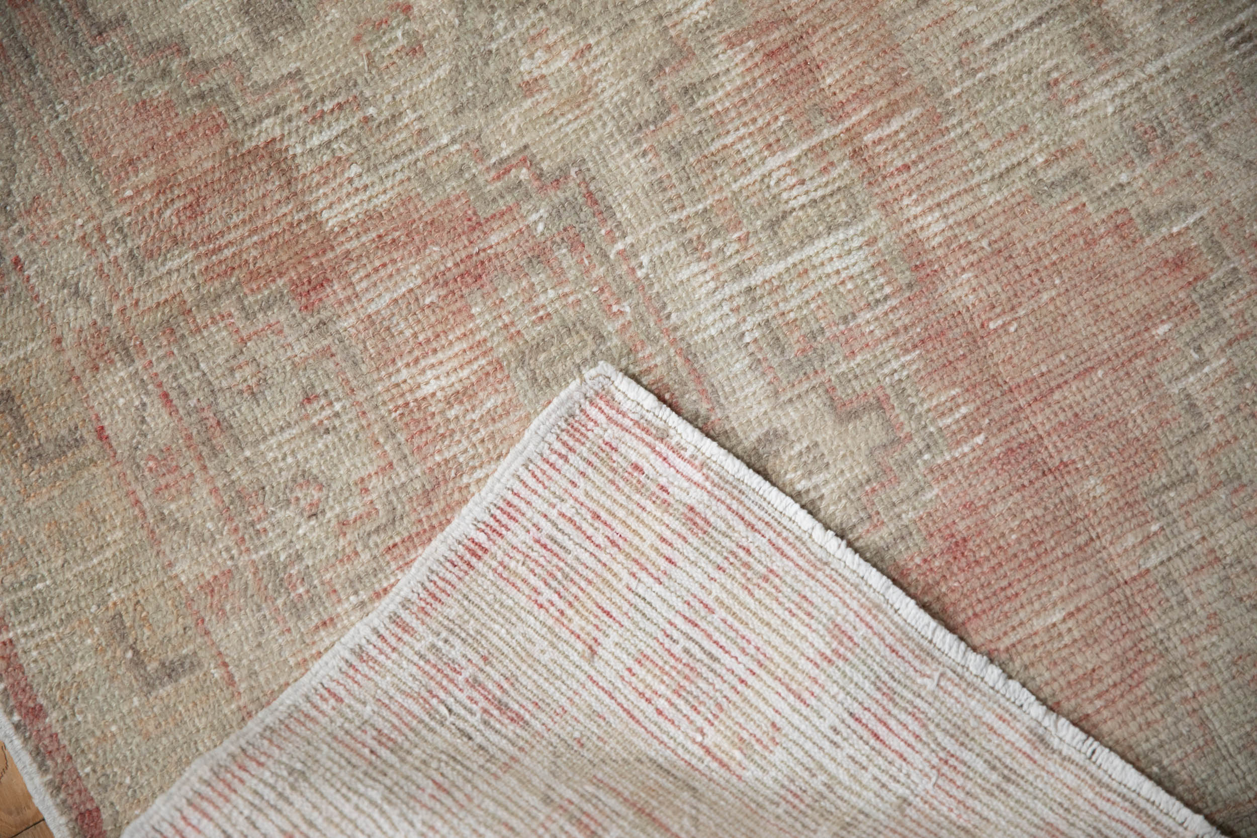 2.5x5 Vintage Distressed Oushak Rug Runner by Old New House® - product image 8 for Resin Society