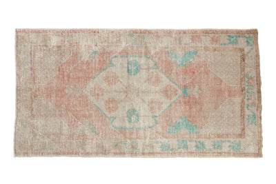 2.5x5 Vintage Distressed Oushak Rug Runner by Old New House® - main product image for Resin Society