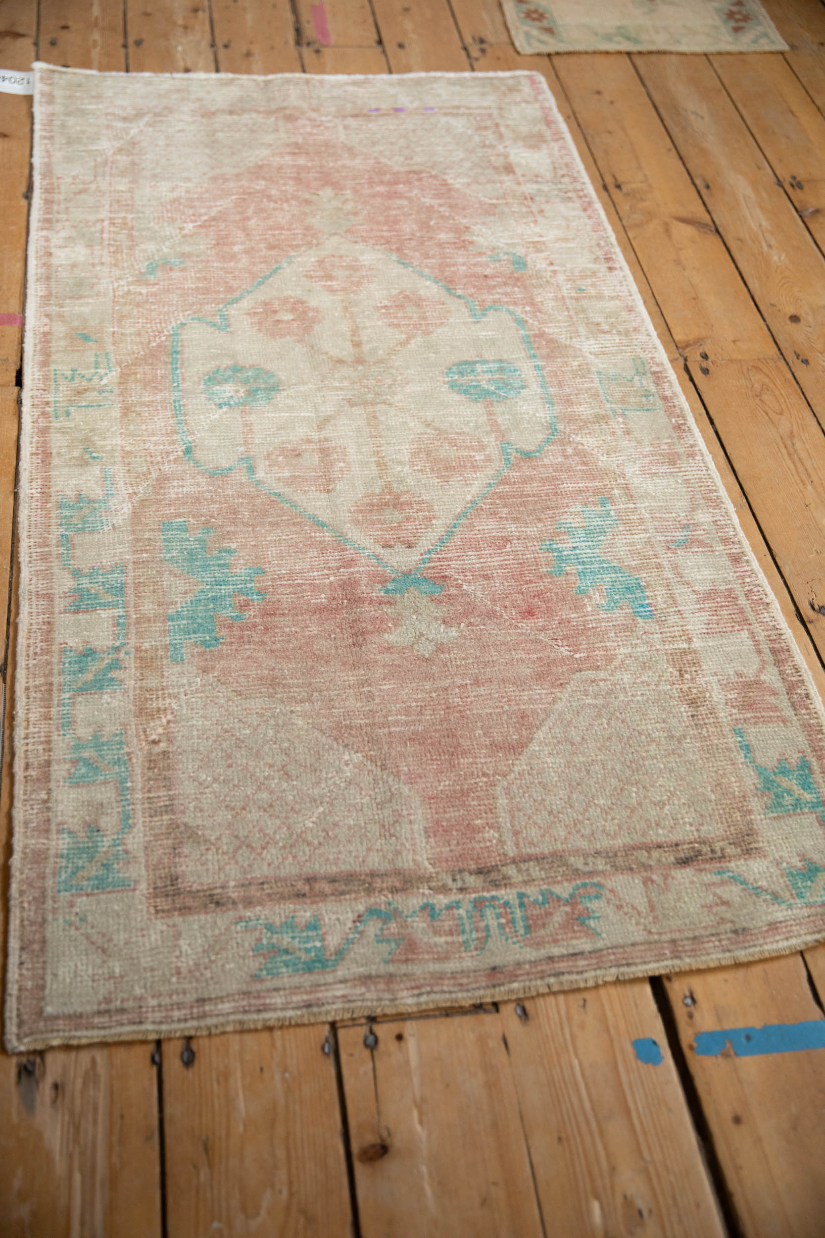 2.5x5 Vintage Distressed Oushak Rug Runner by Old New House® - product image 4 for Resin Society