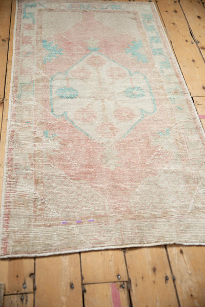 2.5x5 Vintage Distressed Oushak Rug Runner by Old New House® - product image 5 for Resin Society