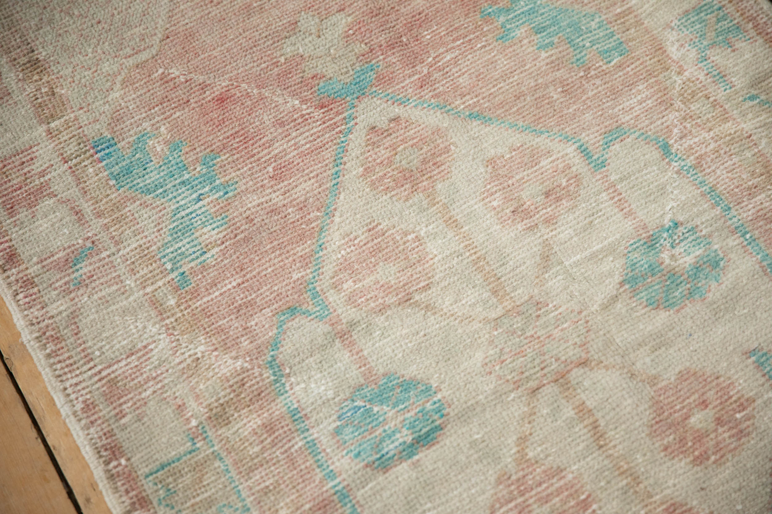 2.5x5 Vintage Distressed Oushak Rug Runner by Old New House® - product image 7 for Resin Society