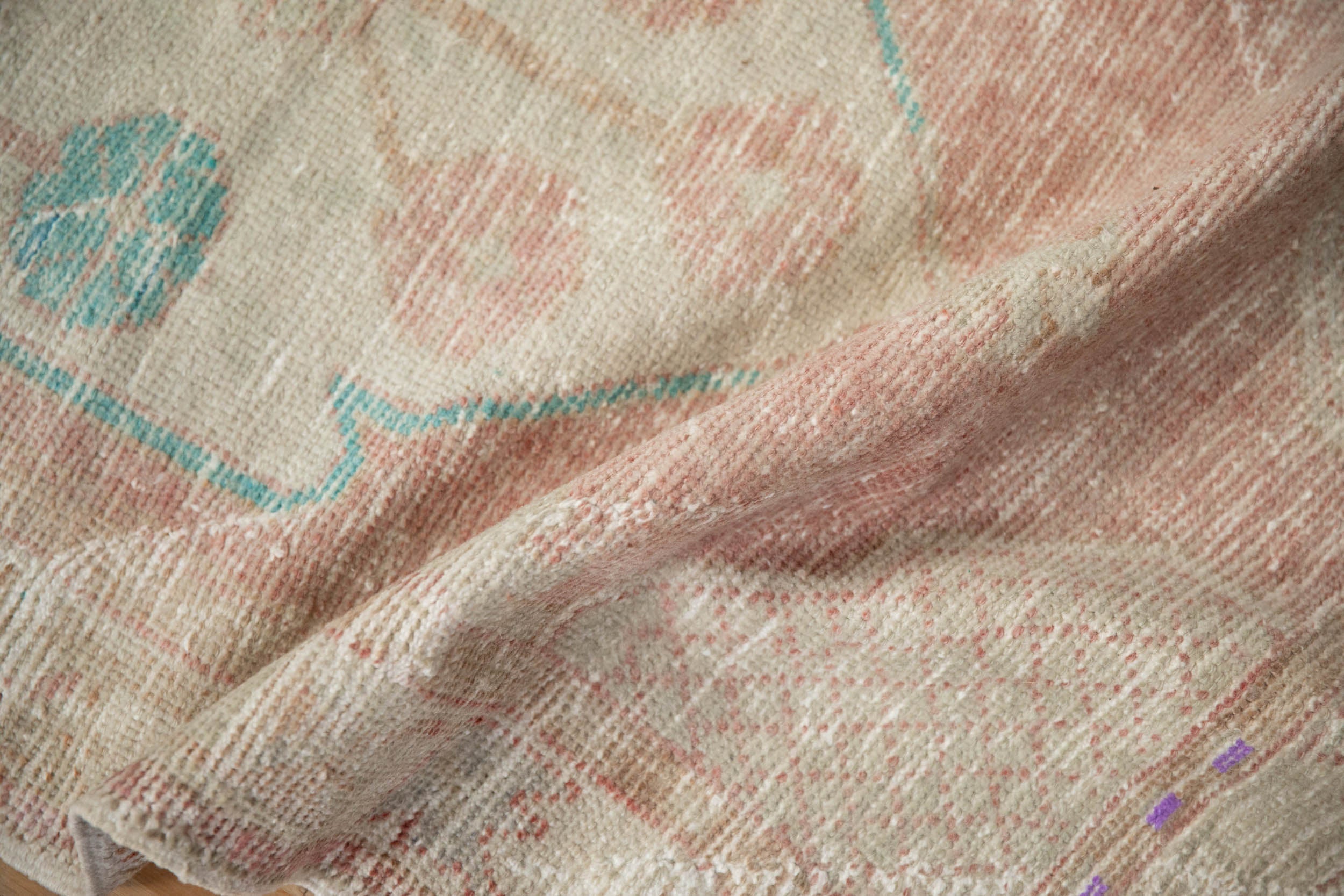 2.5x5 Vintage Distressed Oushak Rug Runner by Old New House® - product image 8 for Resin Society