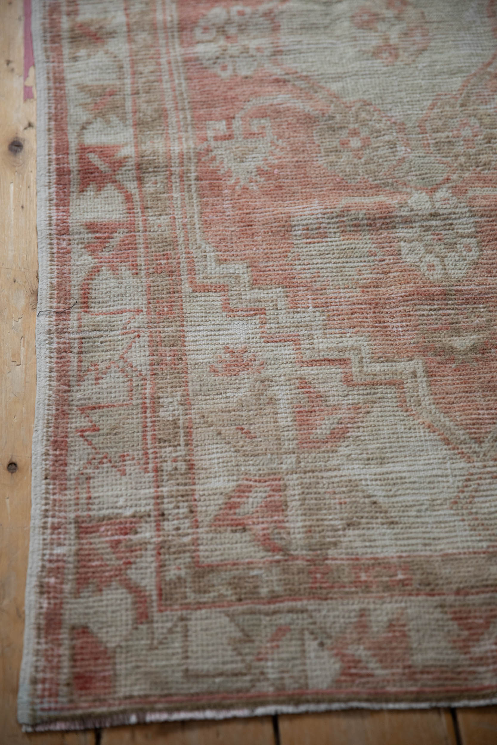 2.5x5.5 Vintage Distressed Oushak Rug Runner by Old New House® - product image 8 for Resin Society