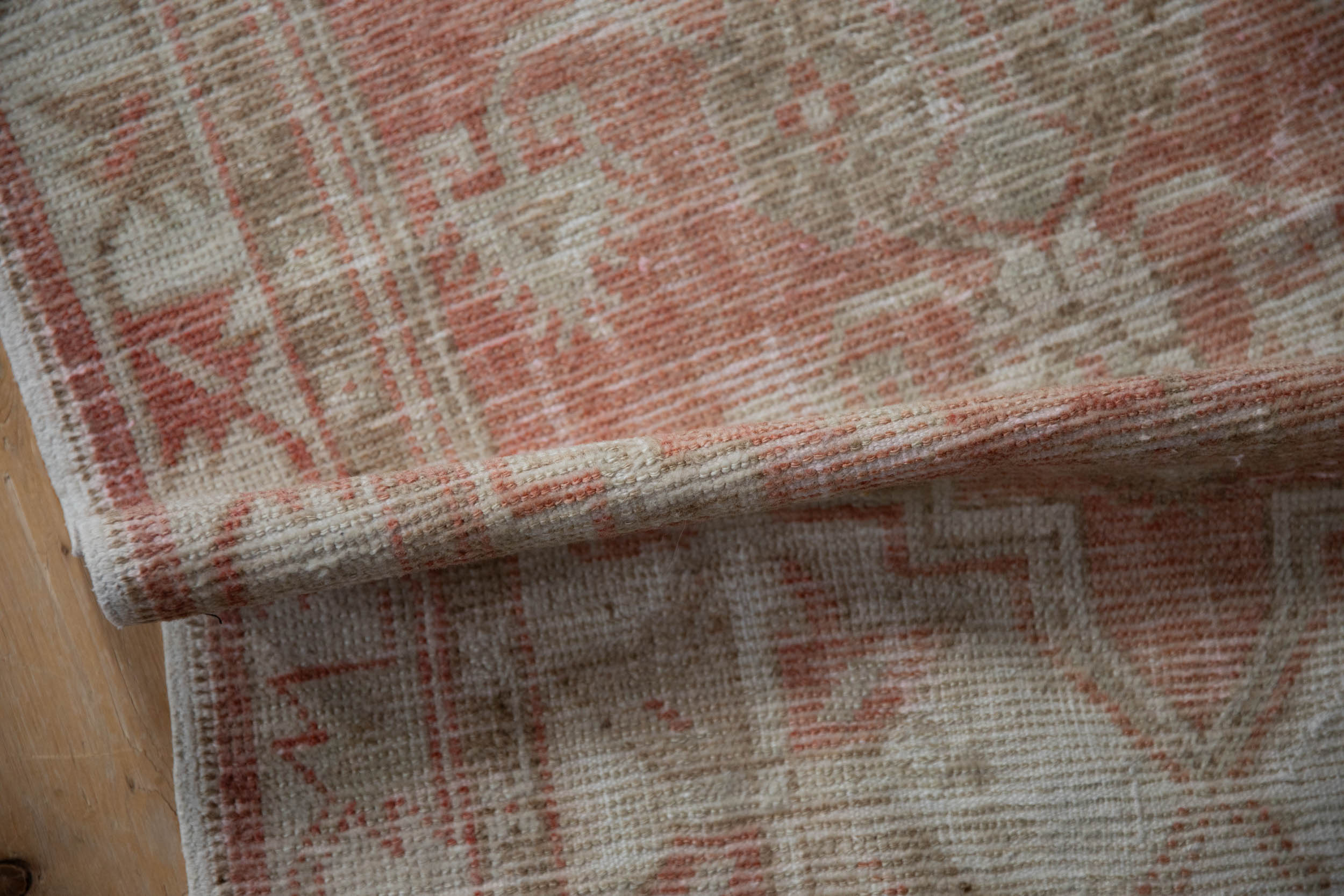 2.5x5.5 Vintage Distressed Oushak Rug Runner by Old New House® - product image 9 for Resin Society