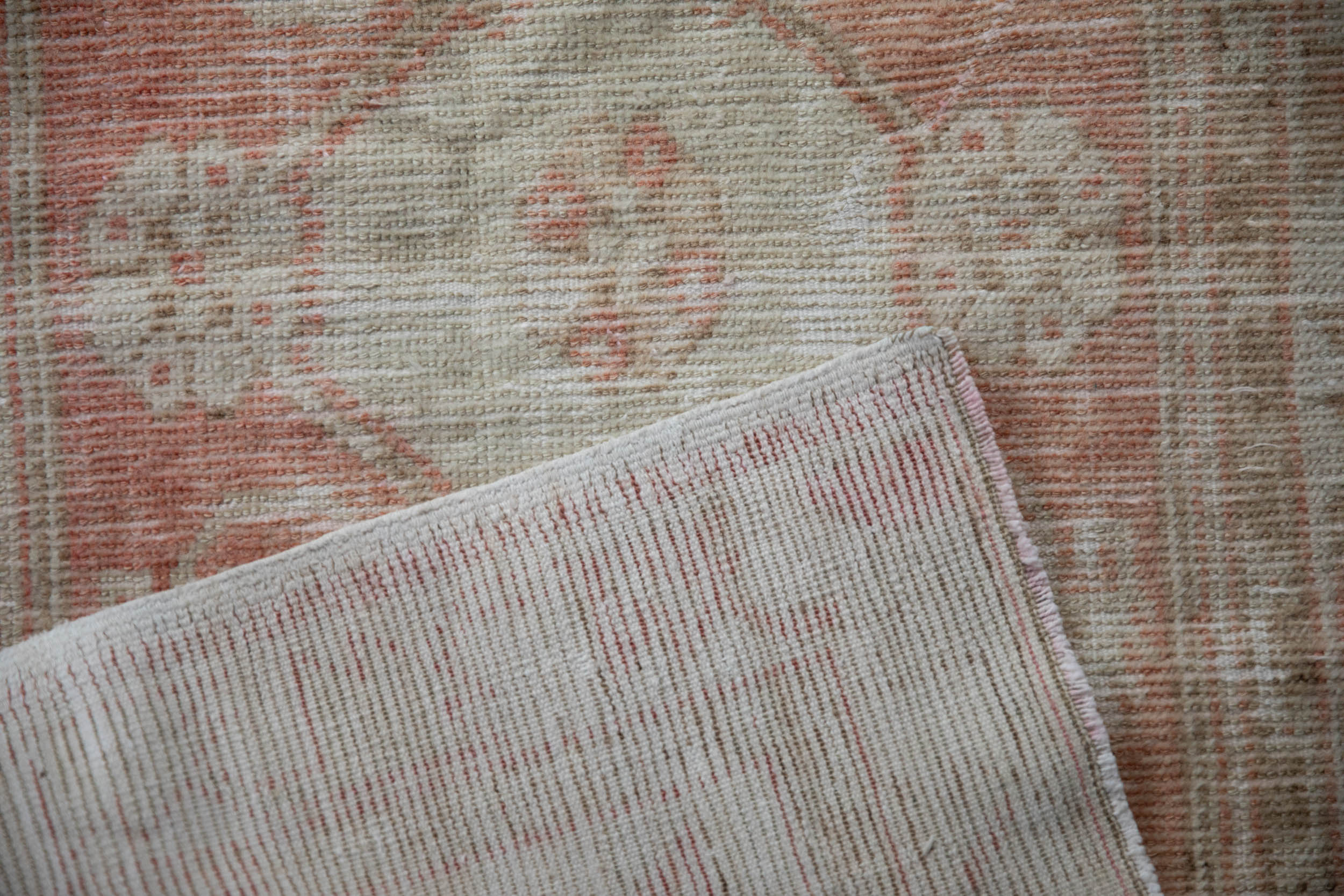2.5x5.5 Vintage Distressed Oushak Rug Runner by Old New House® - product image 10 for Resin Society
