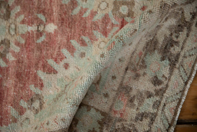 3x6.5 Vintage Distressed Oushak Rug Runner by Old New House® - product image 6 for Resin Society