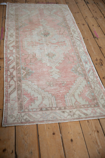 2.5x5.5 Vintage Distressed Oushak Rug Runner by Old New House® - product image 4 for Resin Society