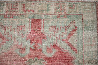 2.5x5 Vintage Distressed Oushak Rug Runner by Old New House® - product image 4 for Resin Society