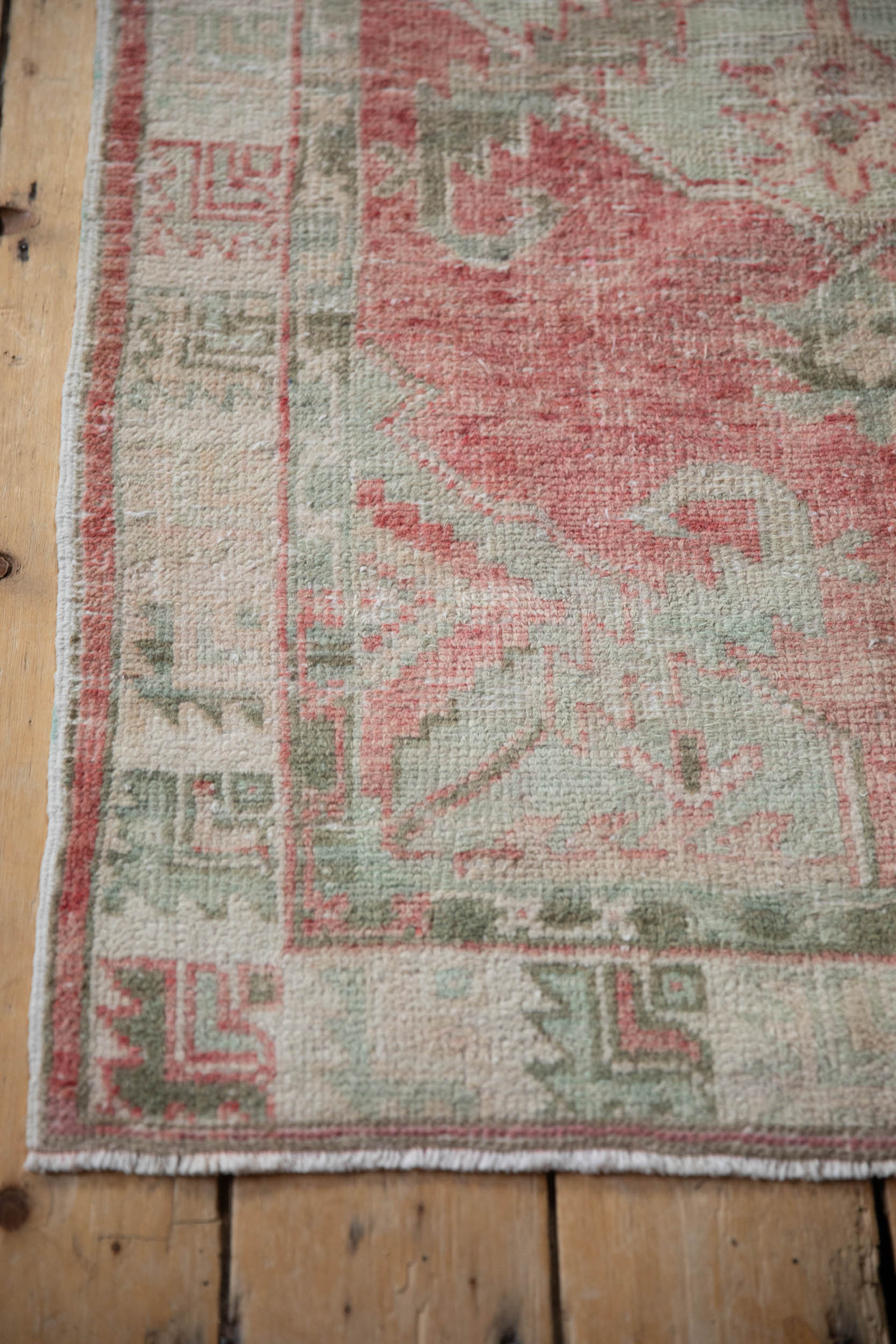 2.5x5 Vintage Distressed Oushak Rug Runner by Old New House® - product image 8 for Resin Society