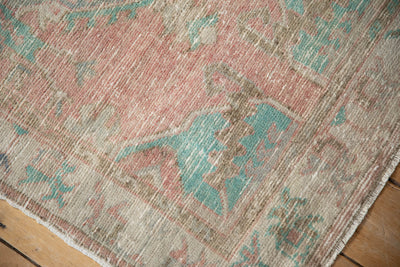 2.5x5.5 Vintage Distressed Oushak Rug Runner by Old New House® - product image 7 for Resin Society