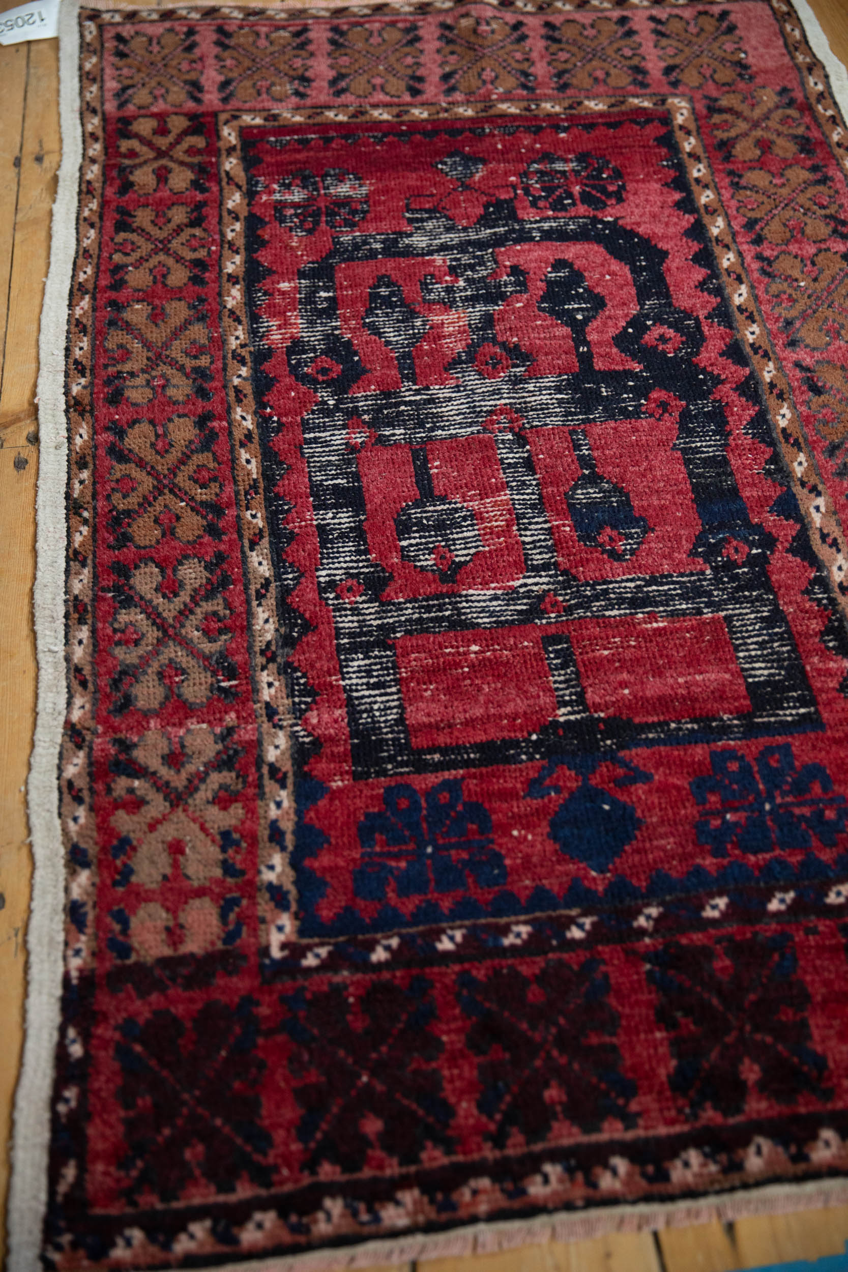 2.5x4.5 Vintage Distressed Oushak Rug by Old New House® - product image 4 for Resin Society