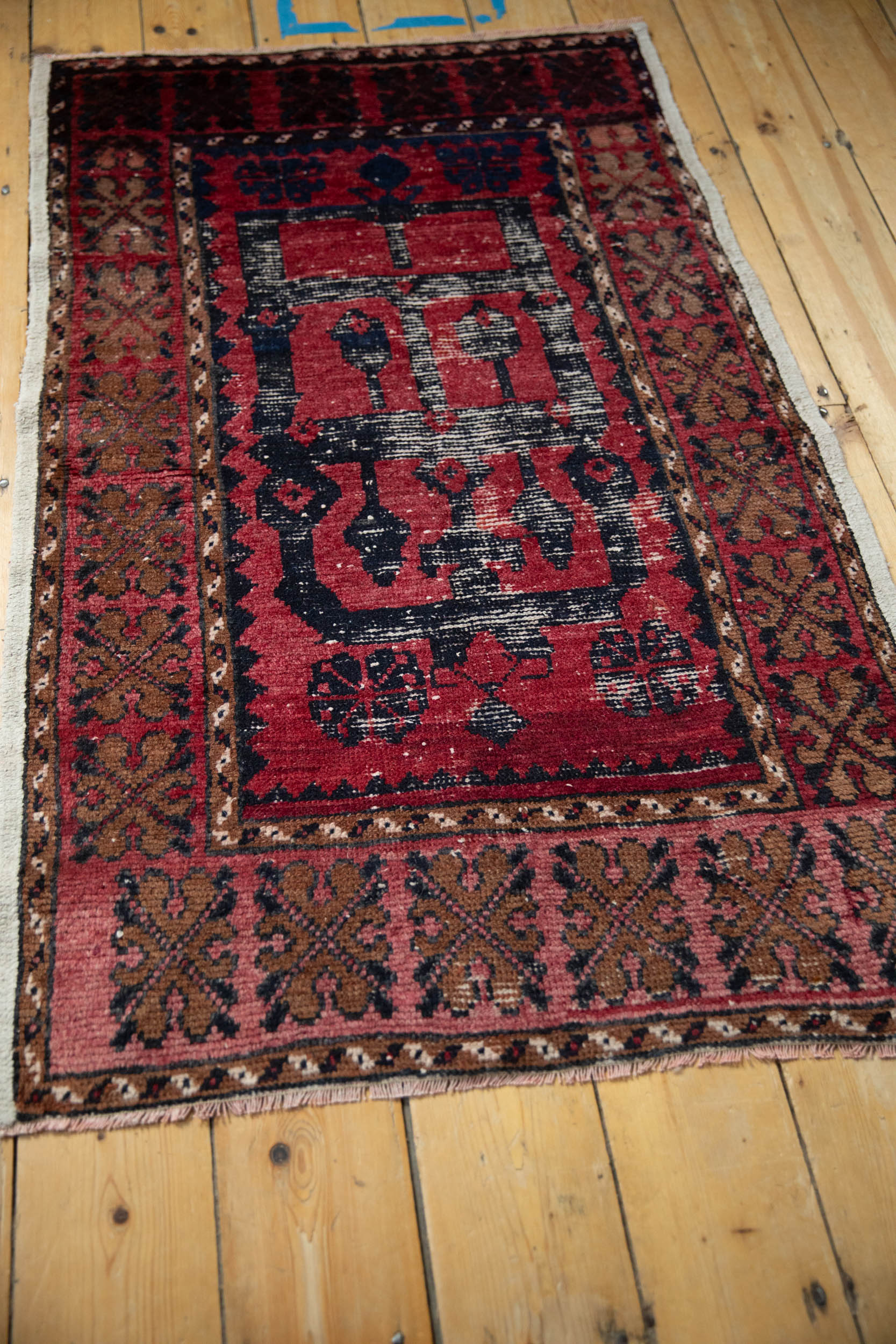 2.5x4.5 Vintage Distressed Oushak Rug by Old New House® - product image 5 for Resin Society