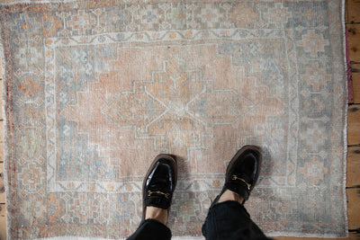 2.5x4 Vintage Distressed Oushak Rug by Old New House® - product image 2 for Resin Society
