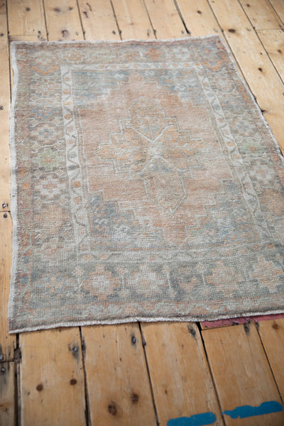 2.5x4 Vintage Distressed Oushak Rug by Old New House® - product image 4 for Resin Society