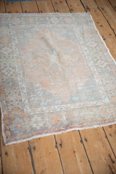 2.5x4 Vintage Distressed Oushak Rug by Old New House® - product image 5 for Resin Society