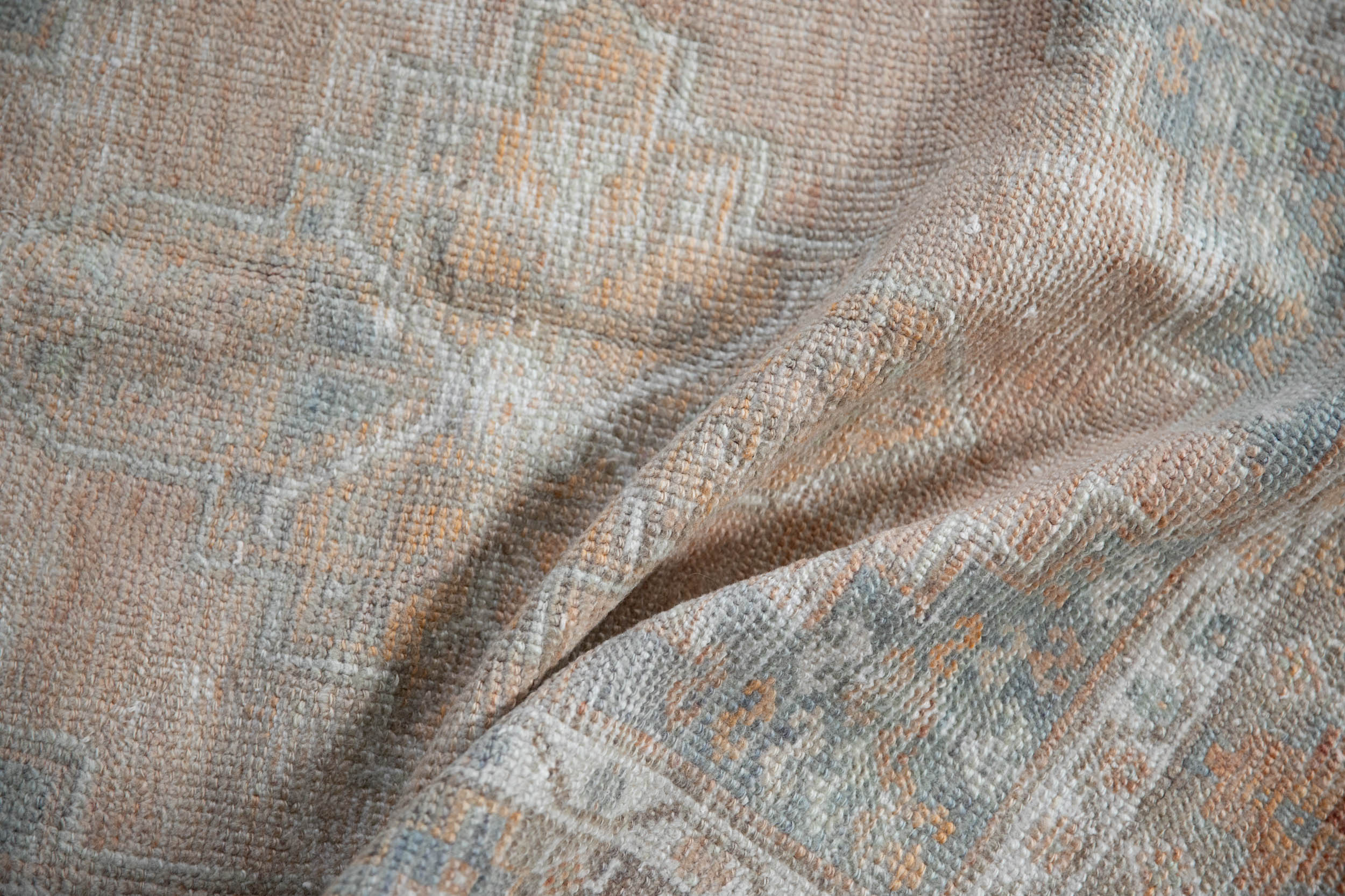 2.5x4 Vintage Distressed Oushak Rug by Old New House® - product image 7 for Resin Society