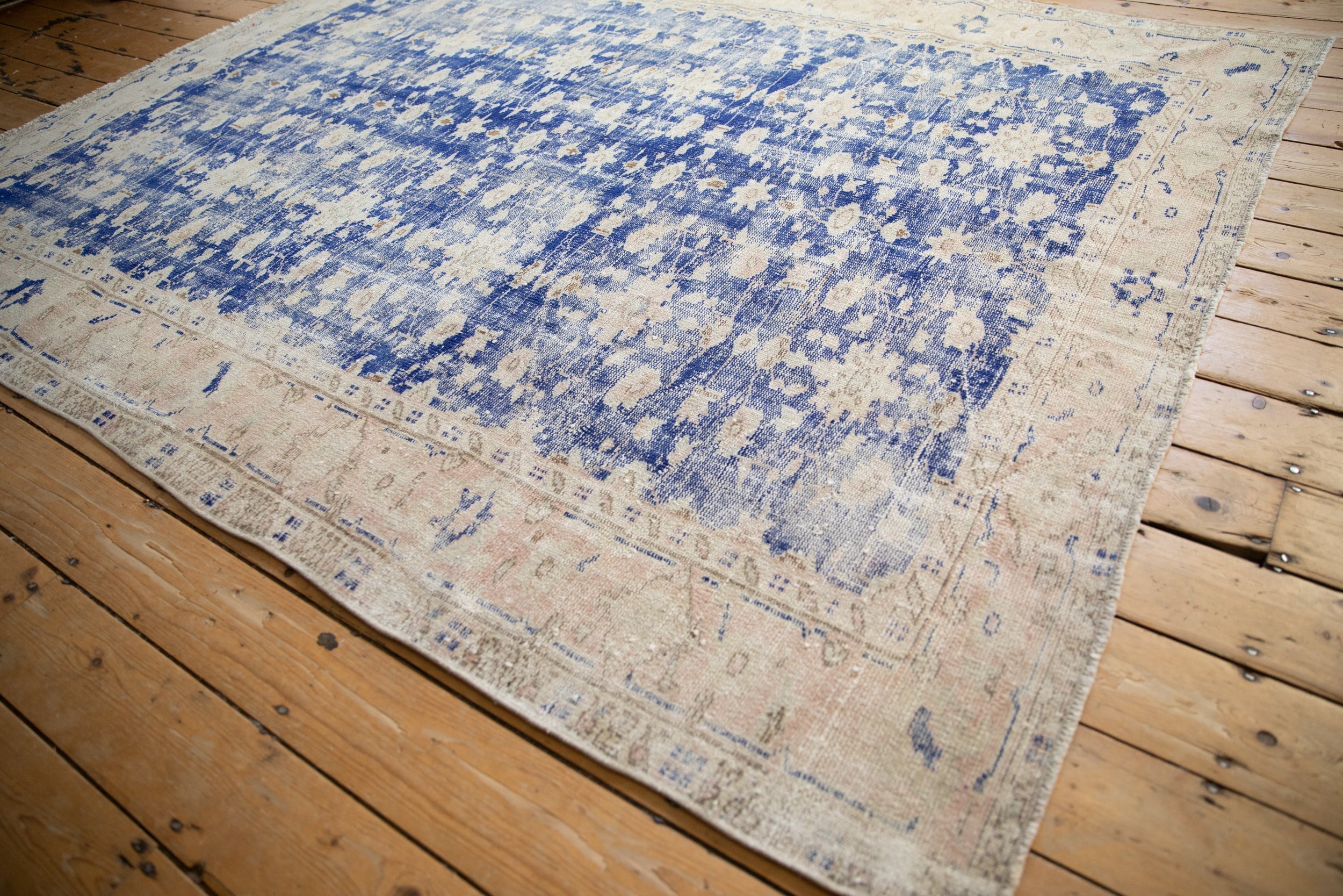 6.5x8.5 Vintage Distressed Oushak Carpet by Old New House® - product image 4 for Resin Society