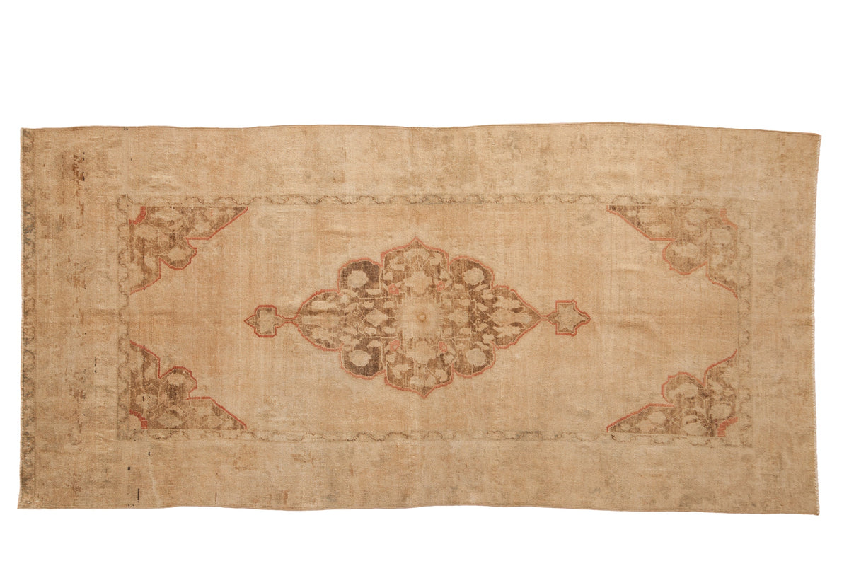 5x10 Vintage Distressed Oushak Rug Runner by Old New House® - main product image for Resin Society