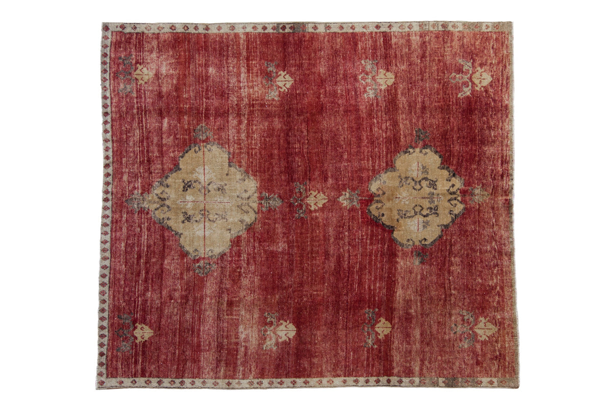 6x7 Vintage Fragment Kars Square Carpet by Old New House® - main product image for Resin Society