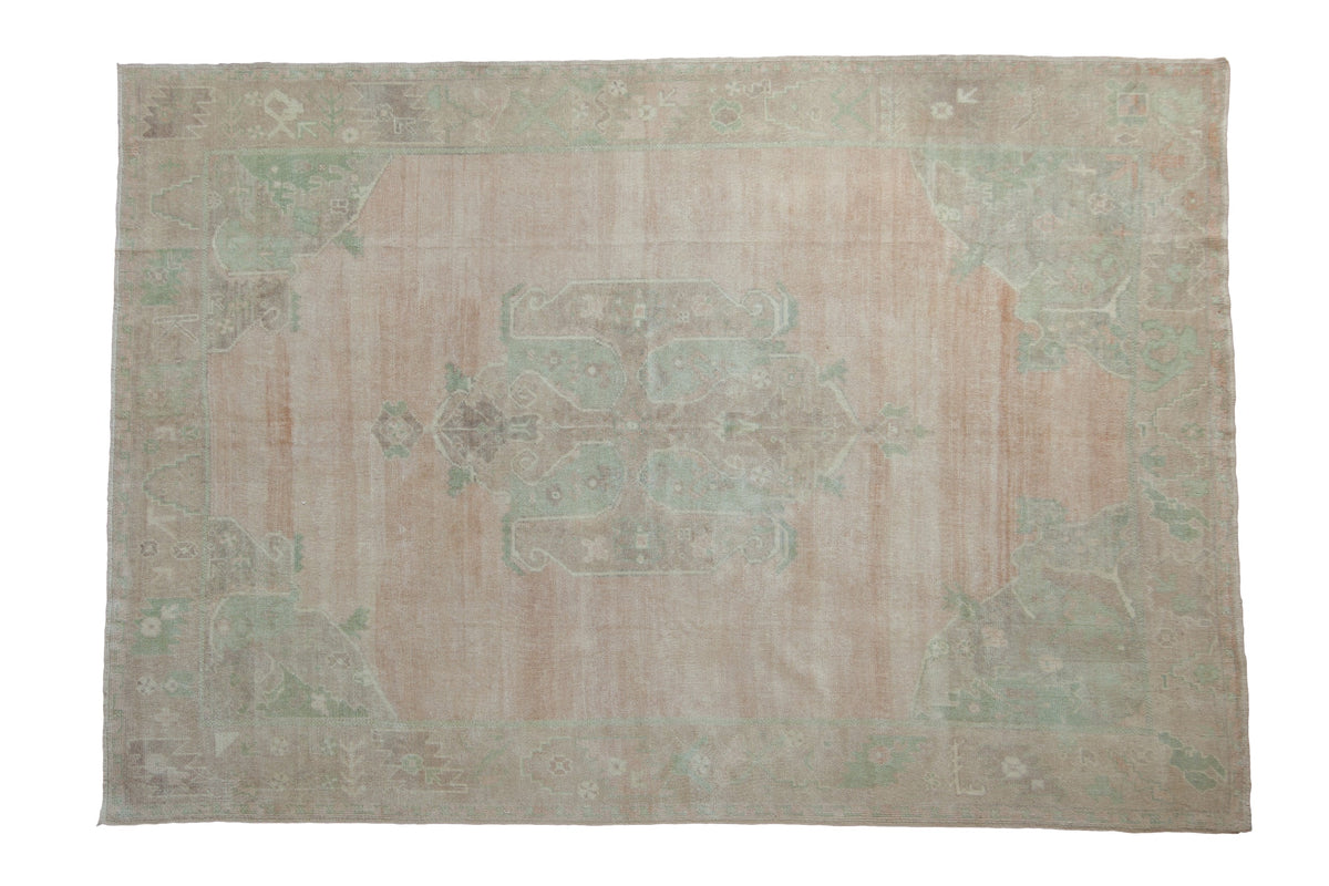 5.5x8.5 Vintage Distressed Oushak Carpet by Old New House® - main product image for Resin Society