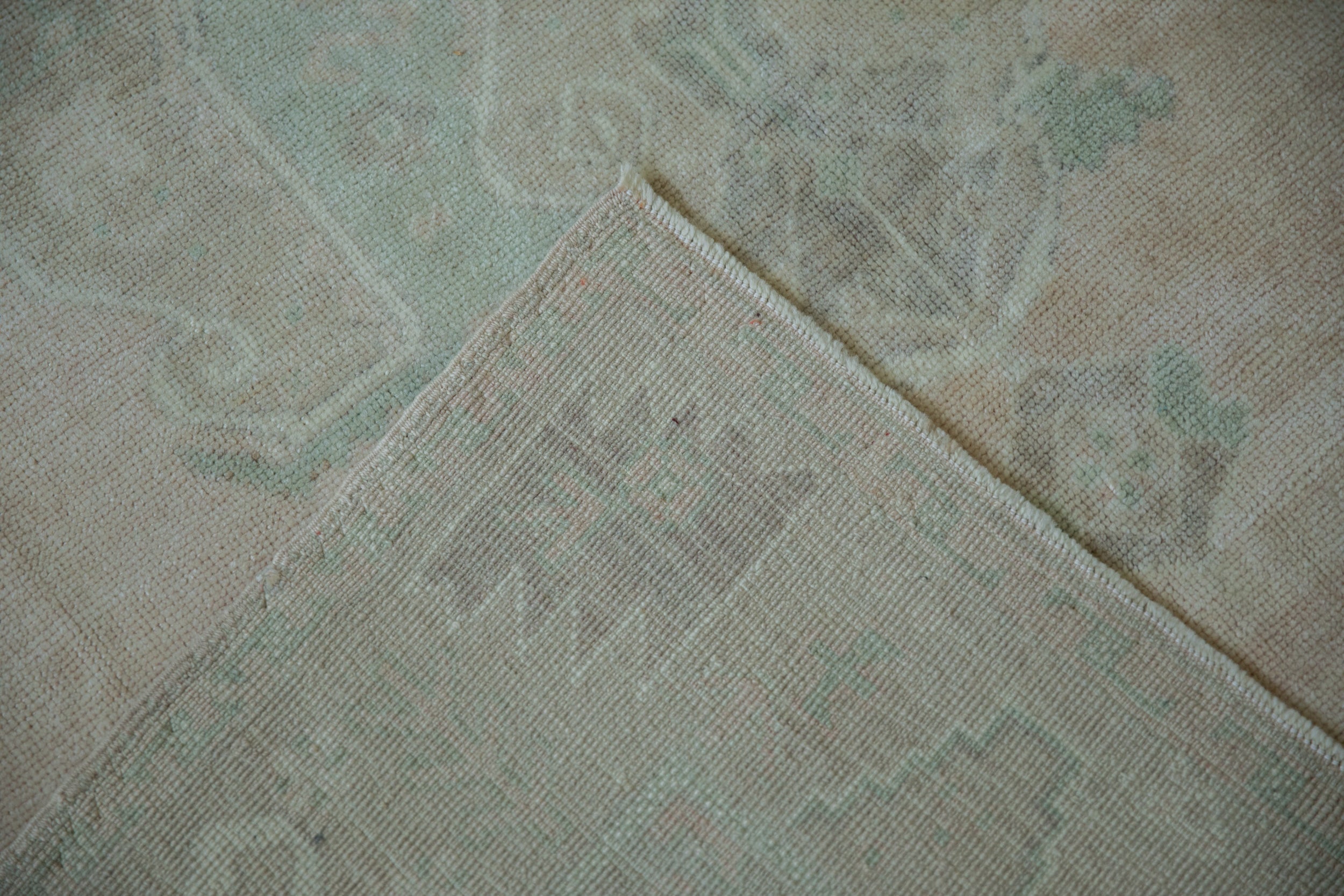 5.5x8.5 Vintage Distressed Oushak Carpet by Old New House® - product image 9 for Resin Society