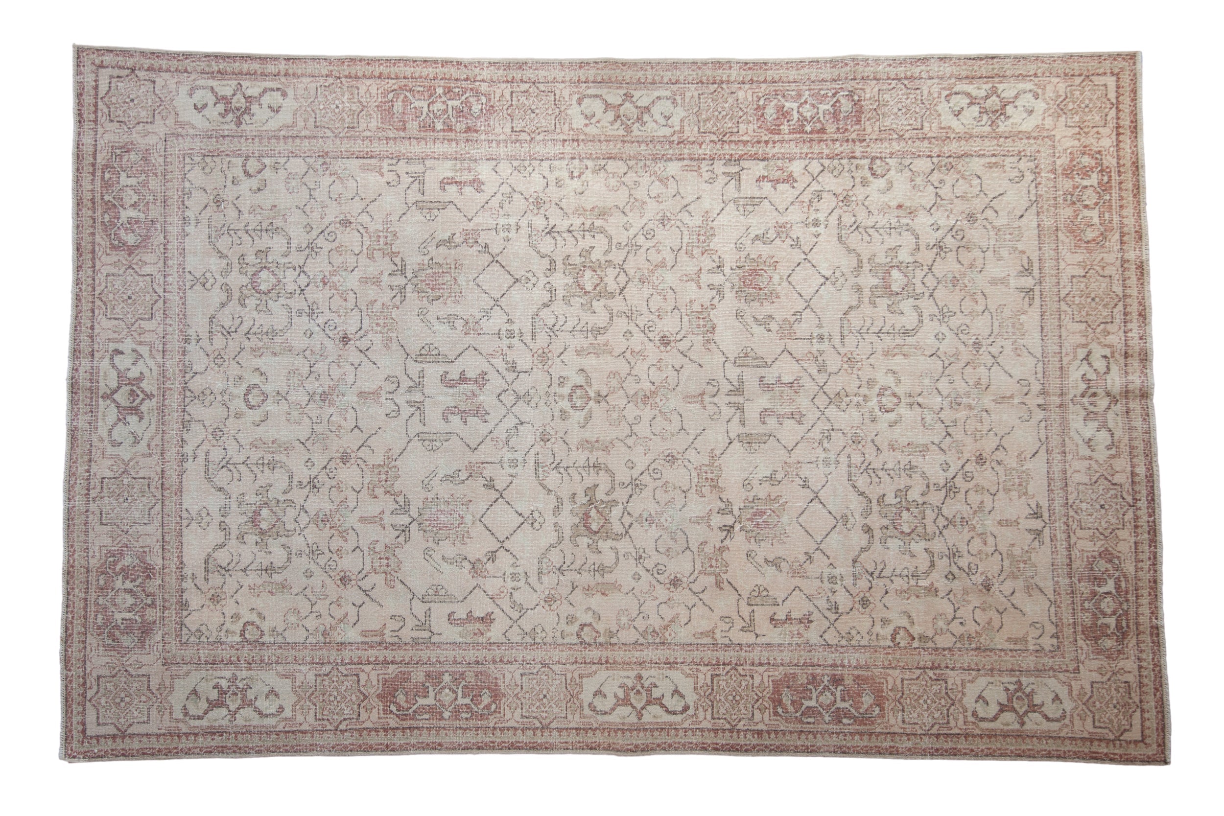 7x10.5 Vintage Distressed Oushak Carpet by Old New House® - main product image for Resin Society