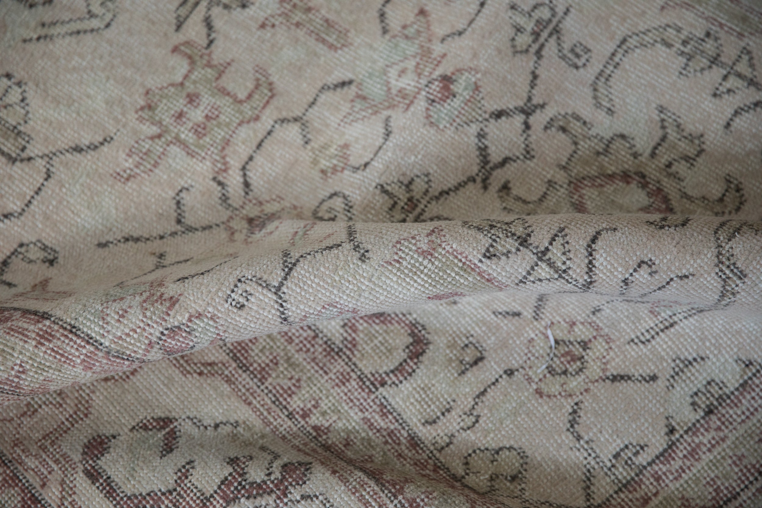 7x10.5 Vintage Distressed Oushak Carpet by Old New House® - product image 8 for Resin Society