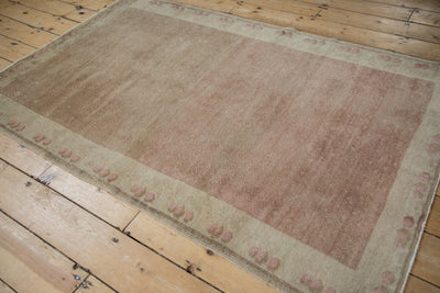 4x6 Vintage Distressed Oushak Rug