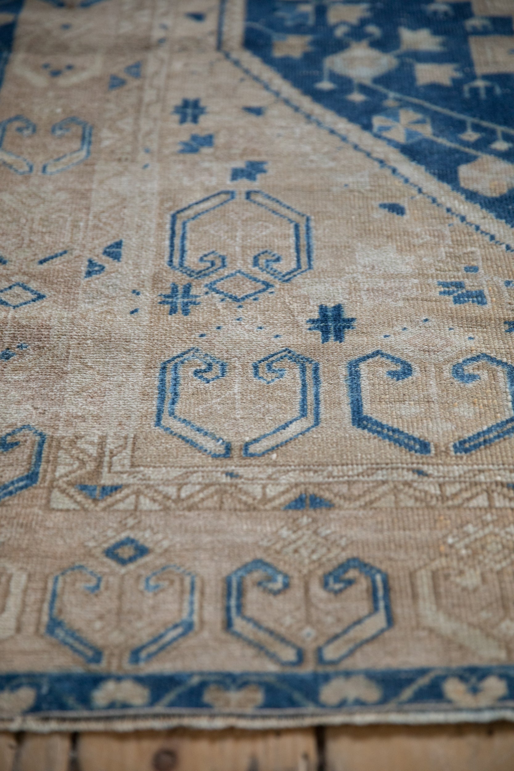 3.5x7 Vintage Distressed Oushak Rug Runner by Old New House® - product image 7 for Resin Society