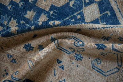 3.5x7 Vintage Distressed Oushak Rug Runner by Old New House® - product image 12 for Resin Society