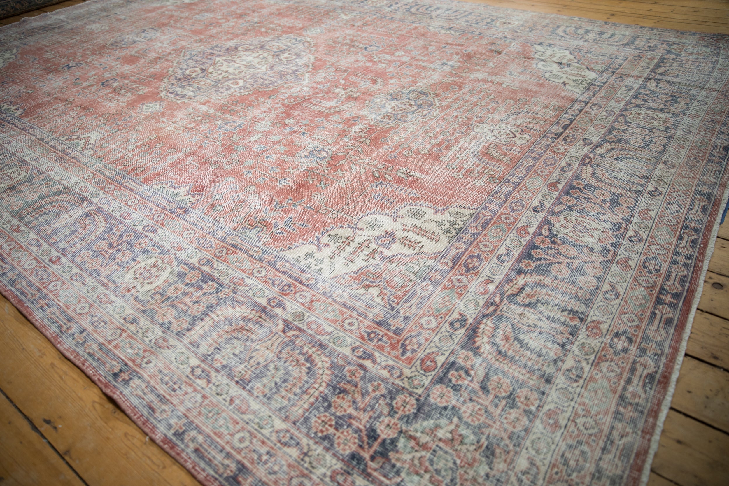 9x12.5 Vintage Distressed Sparta Carpet by Old New House® - product image 4 for Resin Society