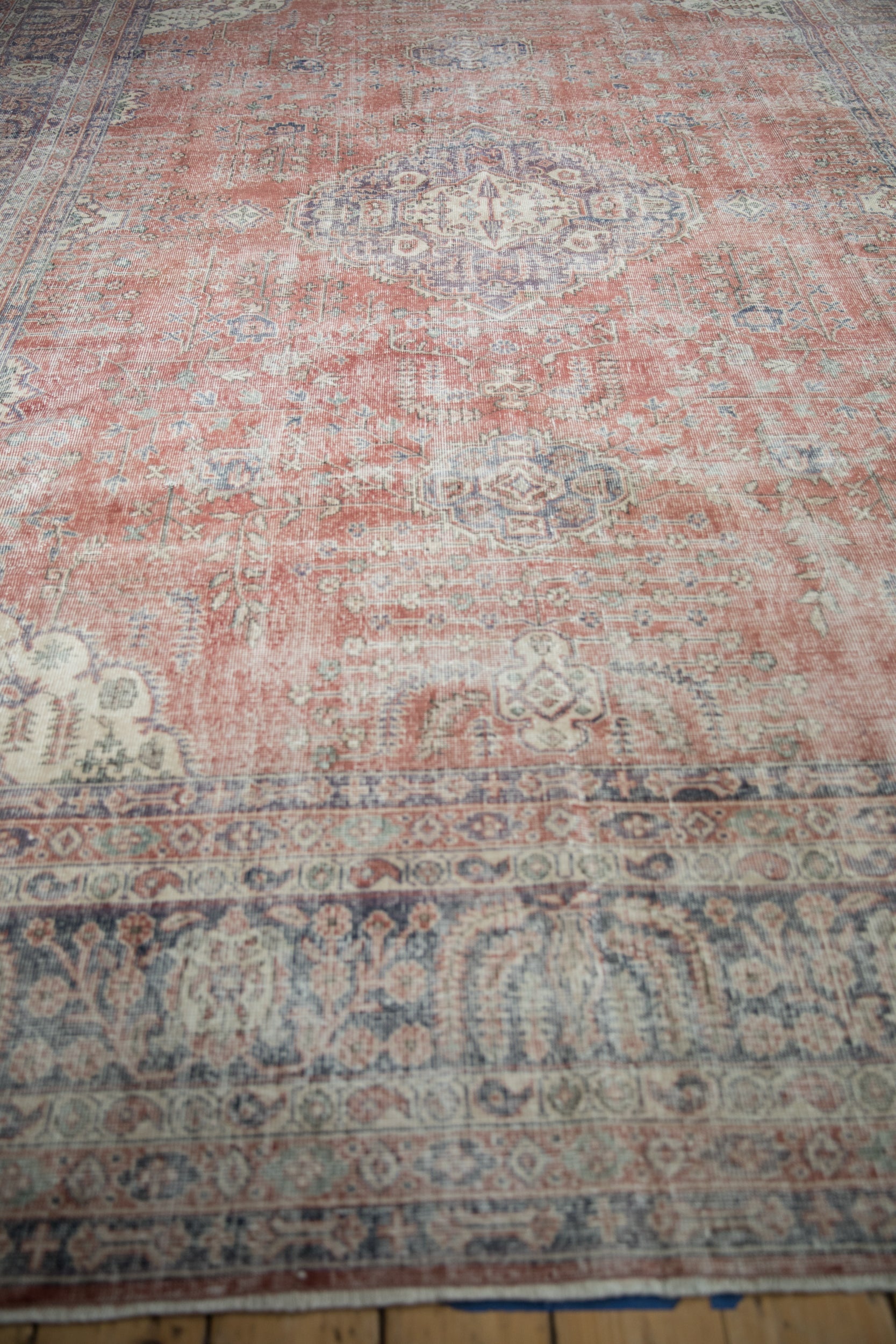 9x12.5 Vintage Distressed Sparta Carpet by Old New House® - product image 5 for Resin Society