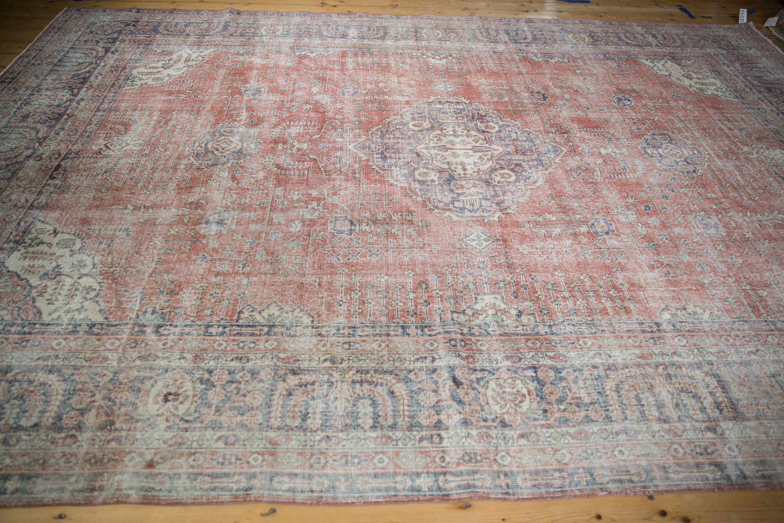 9x12.5 Vintage Distressed Sparta Carpet by Old New House® - product image 6 for Resin Society