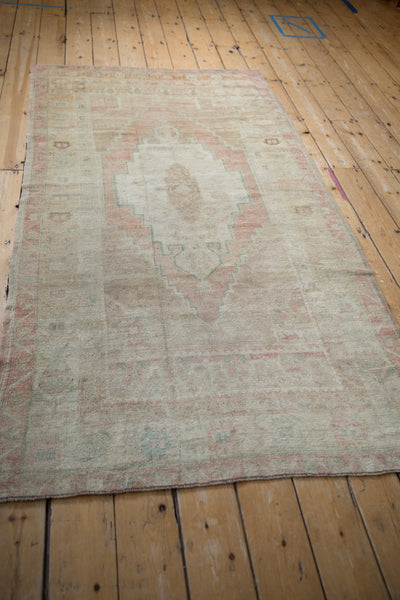 4x7.5 Vintage Distressed Oushak Rug by Old New House® - product image 7 for Resin Society