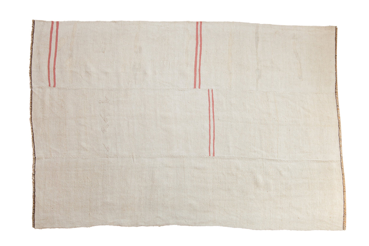 5.5x8.5 Vintage Hemp Kilim Carpet by Old New House® - main product image for Resin Society