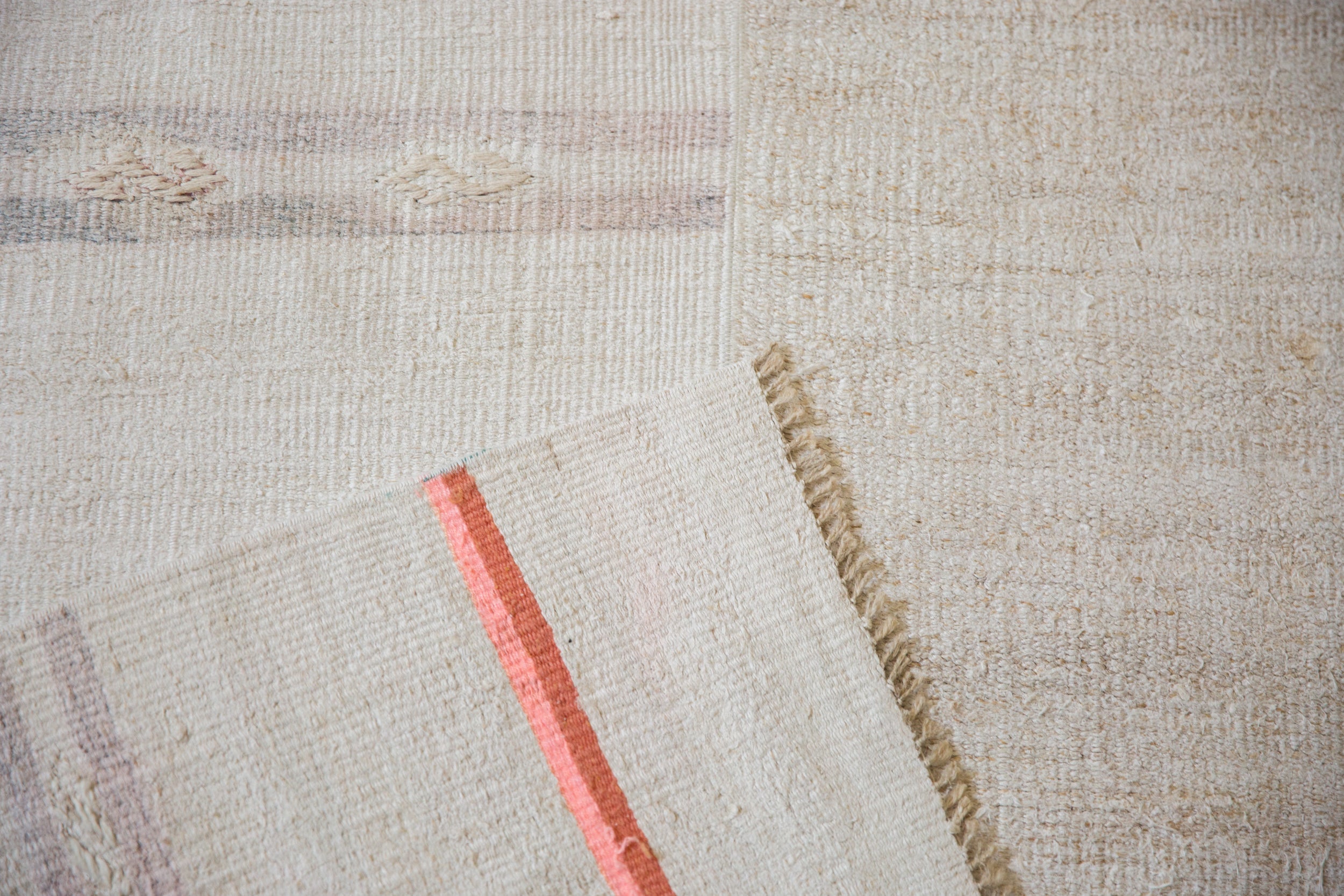 5x8.5 Vintage Hemp Kilim Carpet by Old New House® - product image 10 for Resin Society