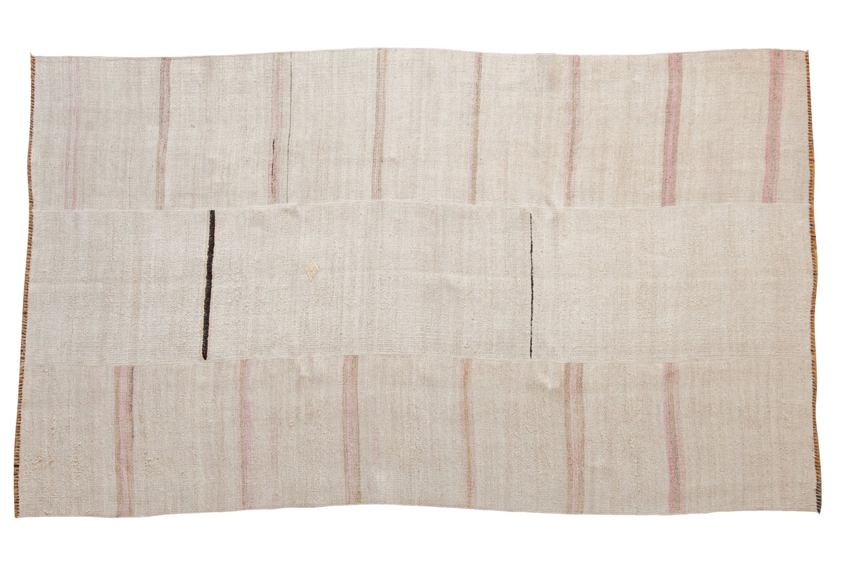 5.5x9.5 Vintage Hemp Kilim Carpet by Old New House® - main product image for Resin Society