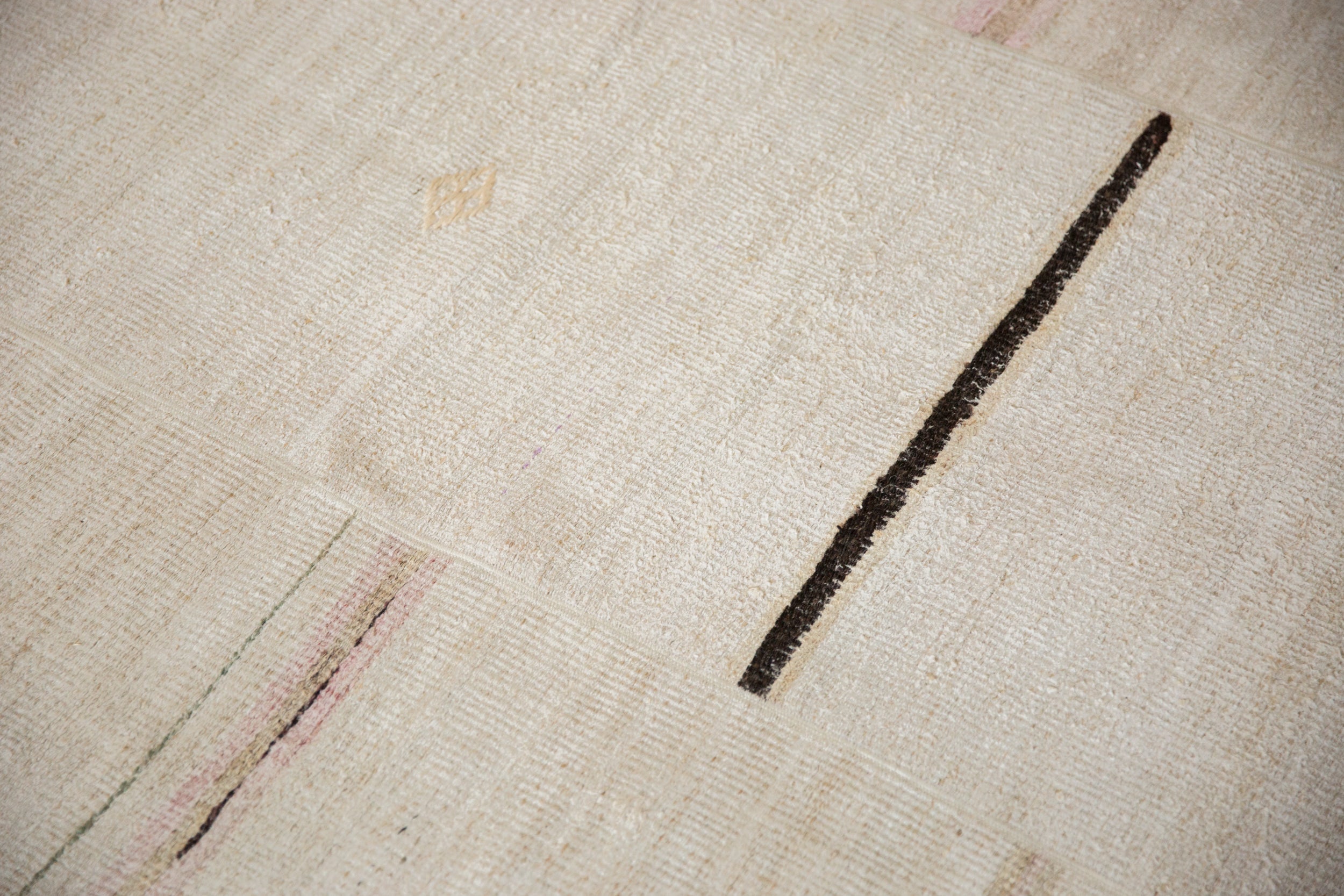 5.5x9.5 Vintage Hemp Kilim Carpet by Old New House® - product image 6 for Resin Society