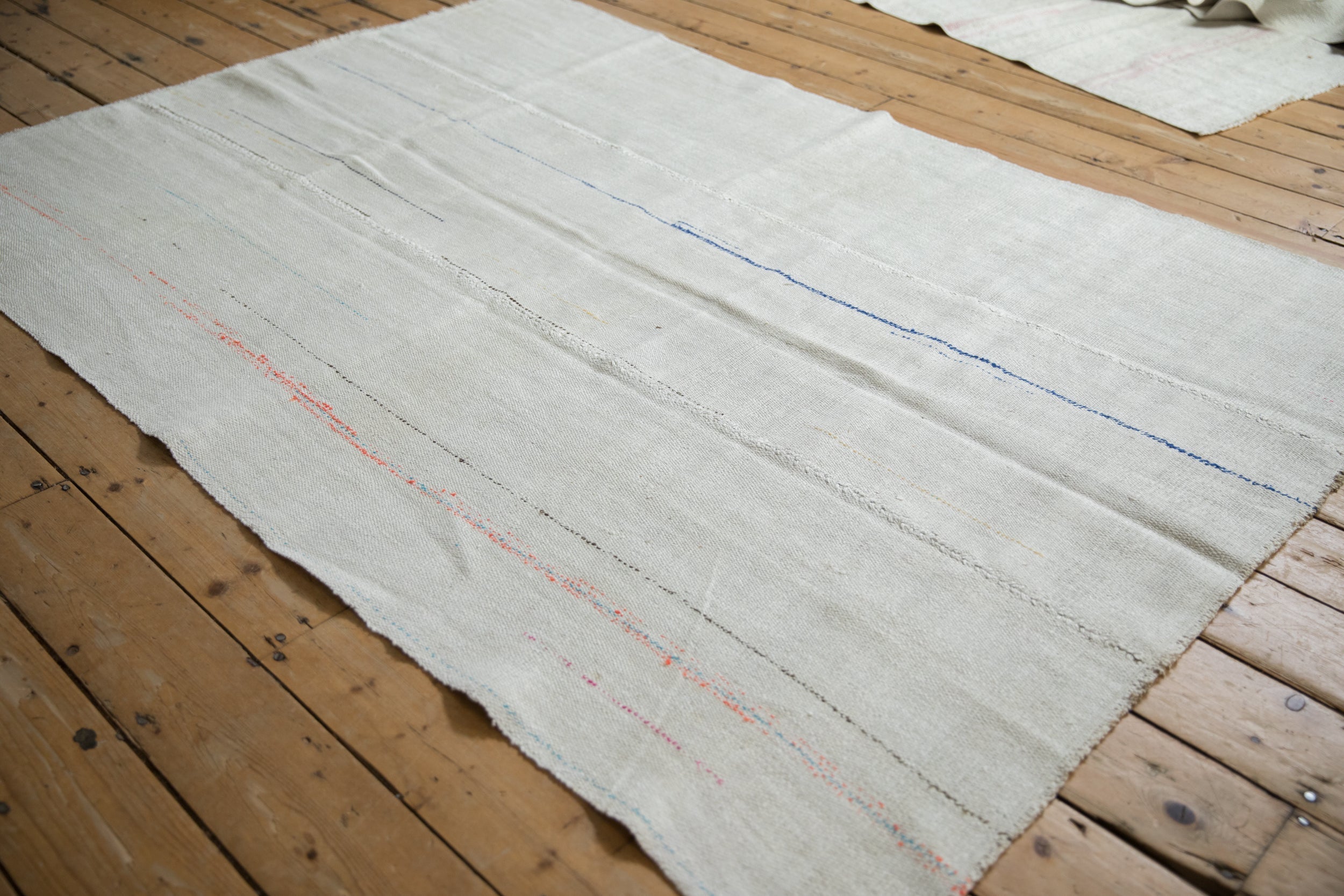 5x7 Vintage Hemp Kilim Rug