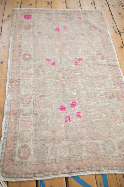 2.5x4.5 Vintage Distressed Oushak Rug by Old New House® - product image 4 for Resin Society