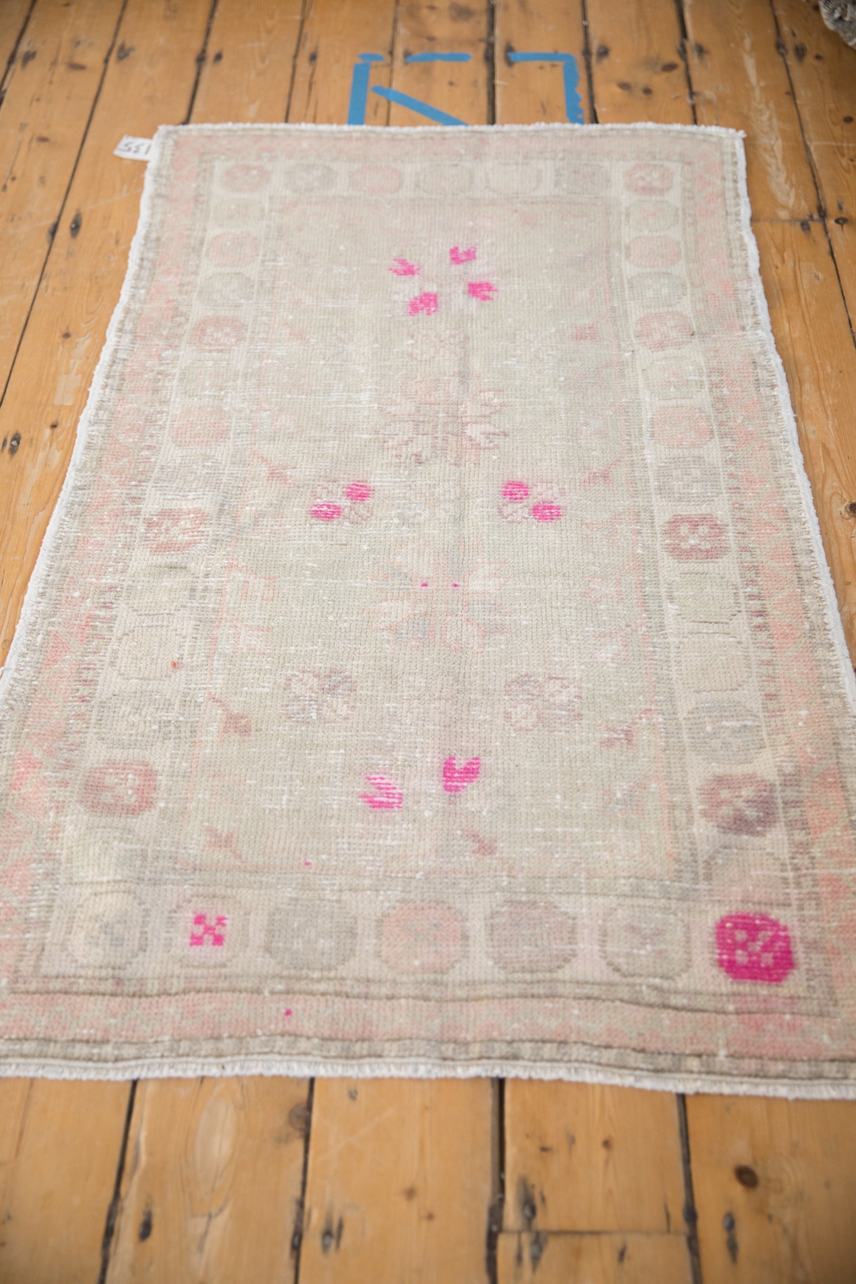 2.5x4.5 Vintage Distressed Oushak Rug by Old New House® - product image 6 for Resin Society