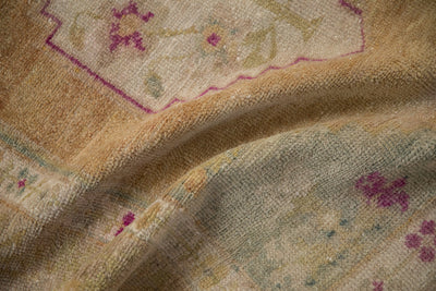 3.5x4.5 Vintage Distressed Oushak Square Rug by Old New House® - product image 7 for Resin Society