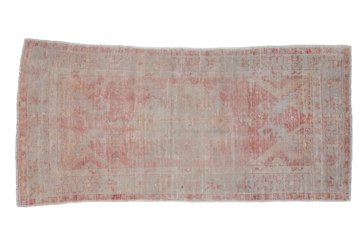 2.5x5.5 Vintage Distressed Oushak Rug Runner by Old New House® - main product image for Resin Society
