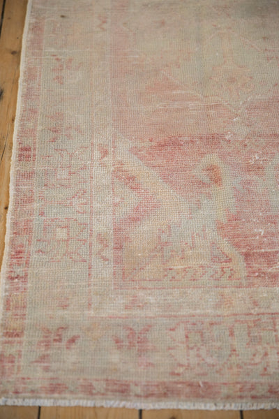 2.5x5.5 Vintage Distressed Oushak Rug Runner by Old New House® - product image 5 for Resin Society