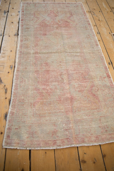 2.5x5.5 Vintage Distressed Oushak Rug Runner by Old New House® - product image 6 for Resin Society