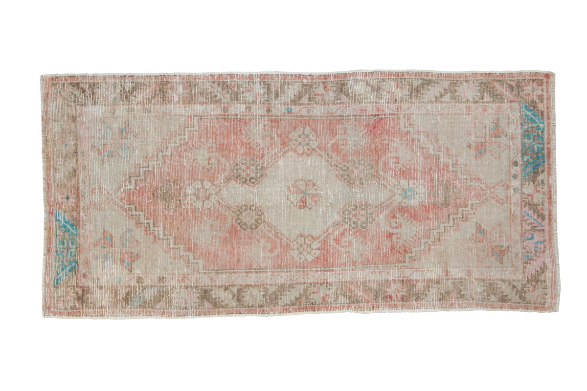 2.5x5.5 Vintage Distressed Oushak Rug Runner by Old New House® - main product image for Resin Society