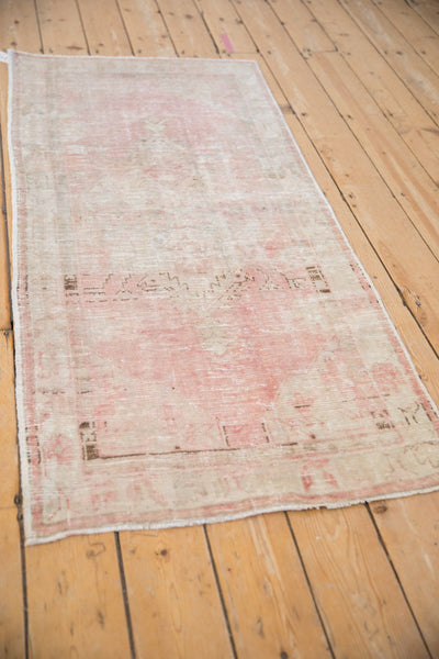 2.5x5.5 Vintage Distressed Oushak Rug Runner by Old New House® - product image 4 for Resin Society